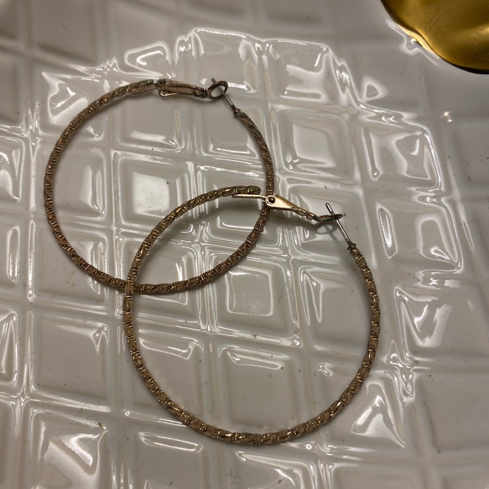 Hoop earrings